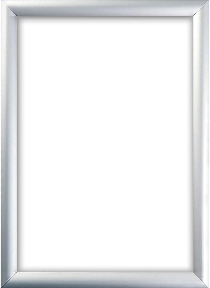Plakatrahmen DIN A3 | 25mm Alu Profil, eckig | Silber | inkl. entspiegelter Schutzscheibe | Bilderra