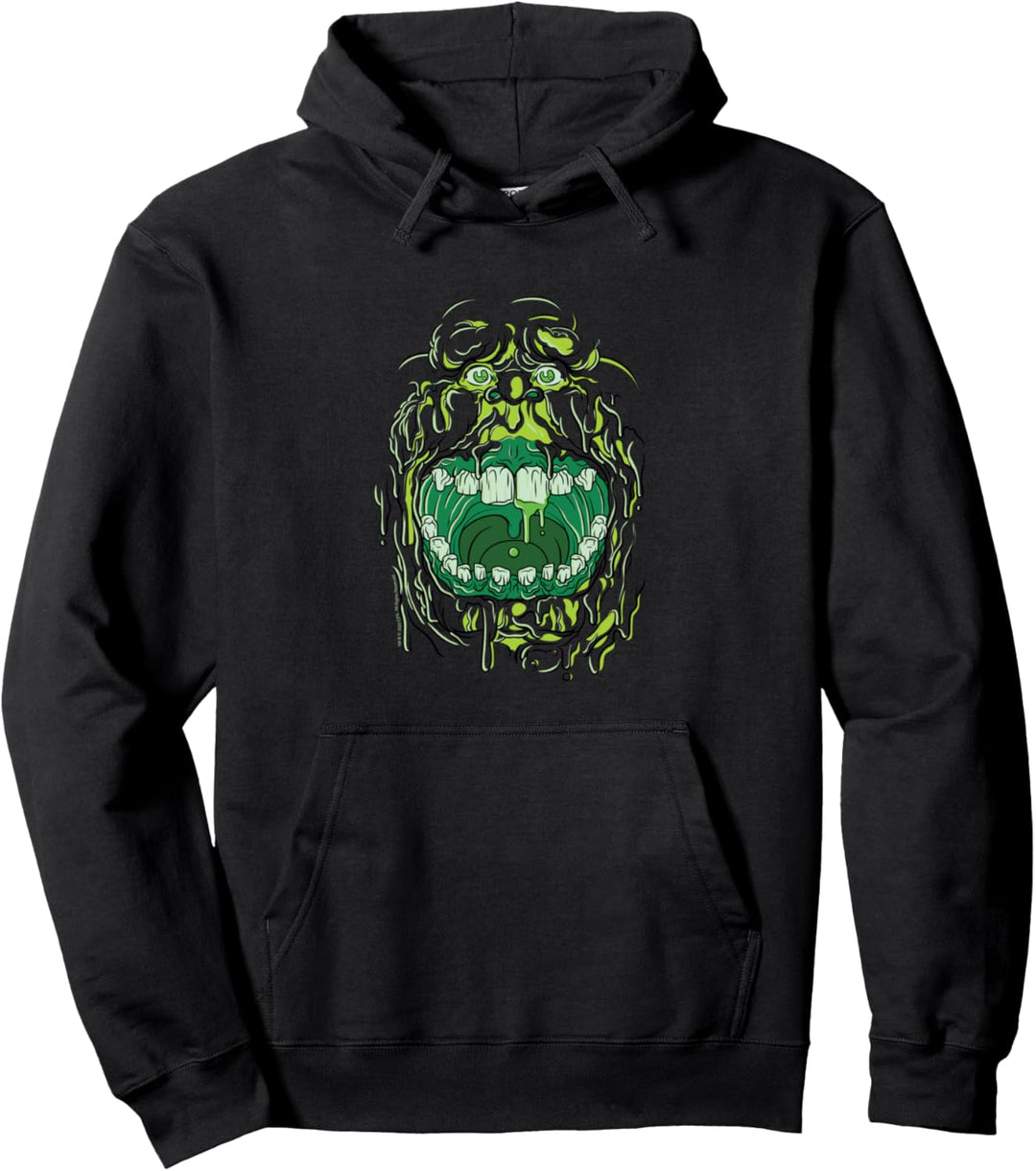 Ghostbusters Slimer Gesicht Pullover Hoodie