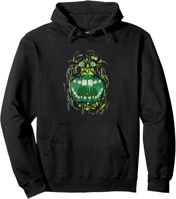 Ghostbusters Slimer Gesicht Pullover Hoodie