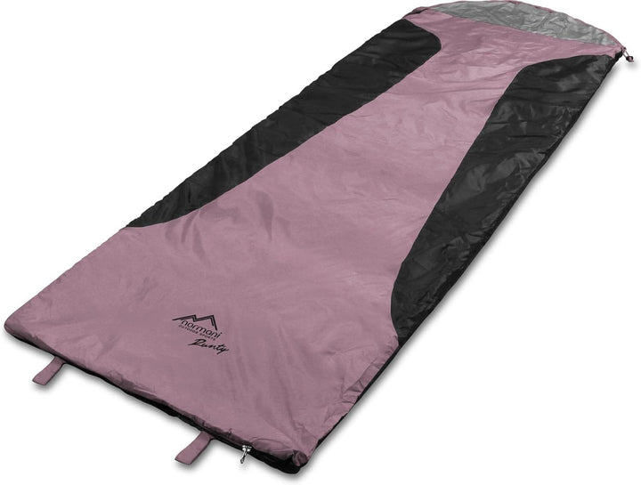 normani Ultralight Schlafsack Runty KOMPAKTE GRÖssE! 3D Mikrofaser Microtech Füllung, wasserdichter