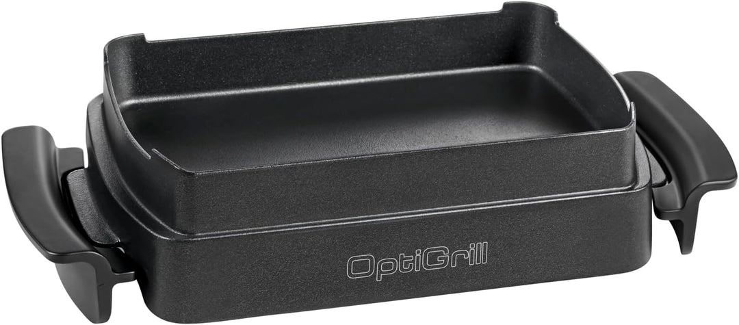 TEFAL OptiGrill Snacking & Baking Backschale XA725870| antihaftbeschichtet | wärmeisolierte Griffe |