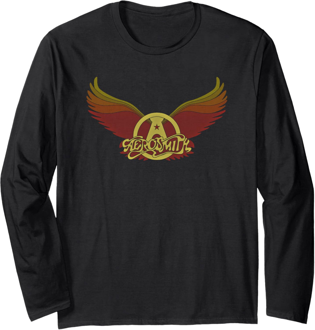 Aerosmith - Vintage-Flügel Langarmshirt