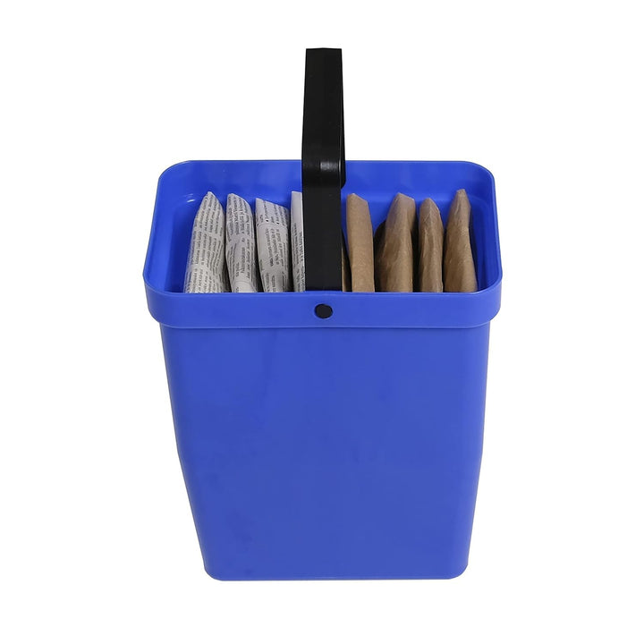 LM 530 ECO | 8-Liter-Mülleimer aus recycelbarem Material | Platzsparender Küchenmülleimer | 15 x 23