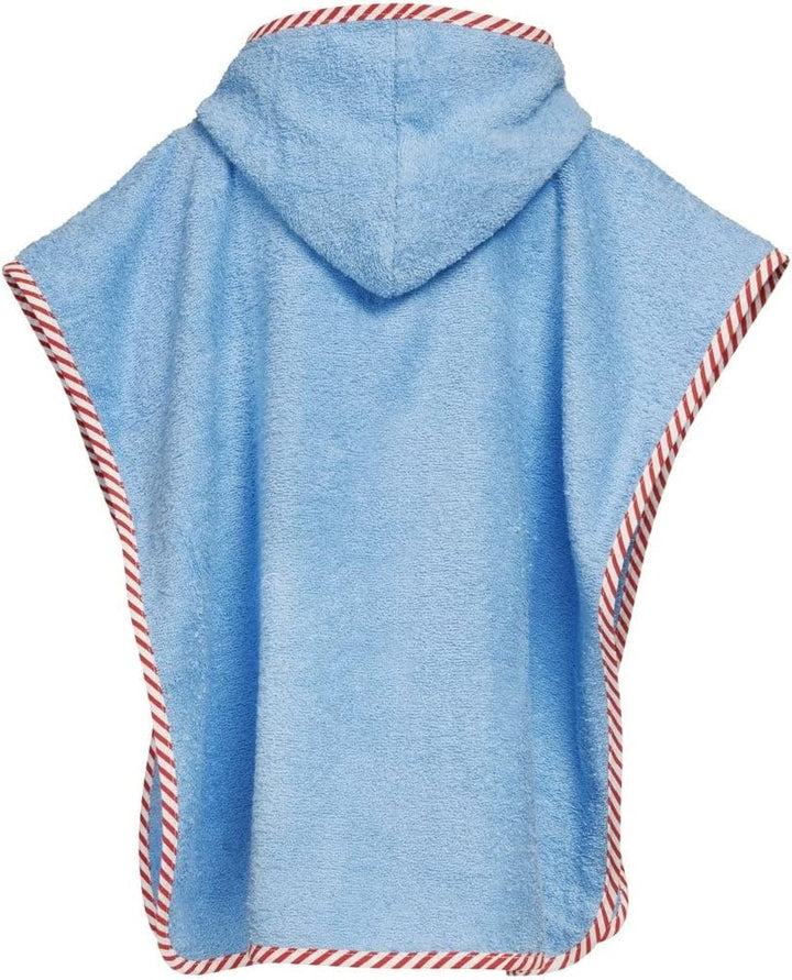 Playshoes Unisex Kinder Frottee-Poncho Bademantel Handtuch, Bagger