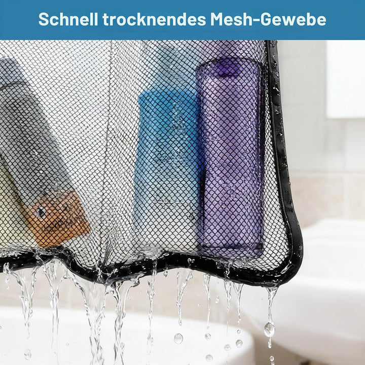 EEEKit Hängende Badezimmer Organizer, 2 Stück Dusche Organizer, Schnelltrocknende Türorganizer Hänge