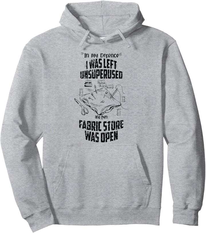 Quilting Quilter Sewer Sewing Machine Old Vintage Pullover Hoodie