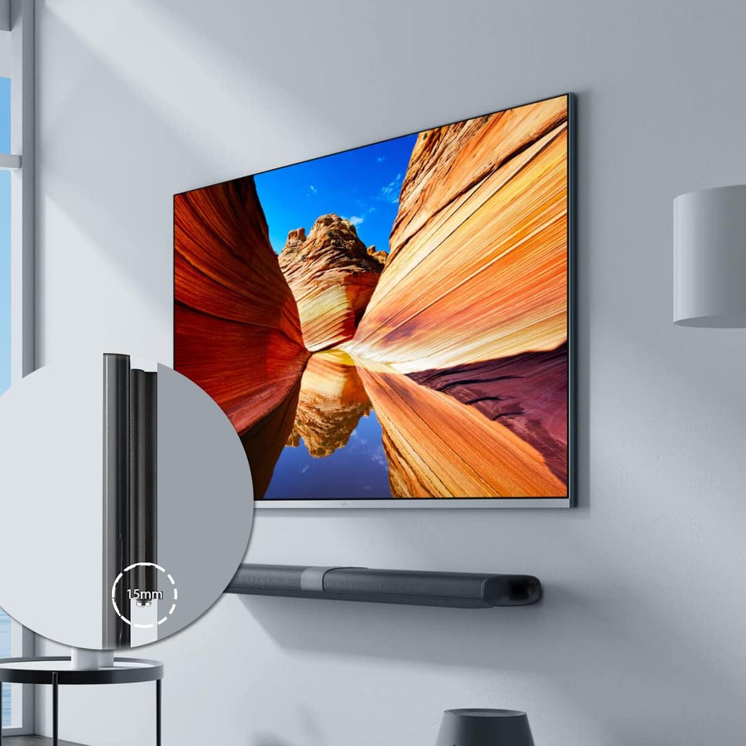 Suptek TV Halterung, Extremely Lightweight Fixed TV Wandhalterung für 17-27 Zoll Flach & Curved Fern