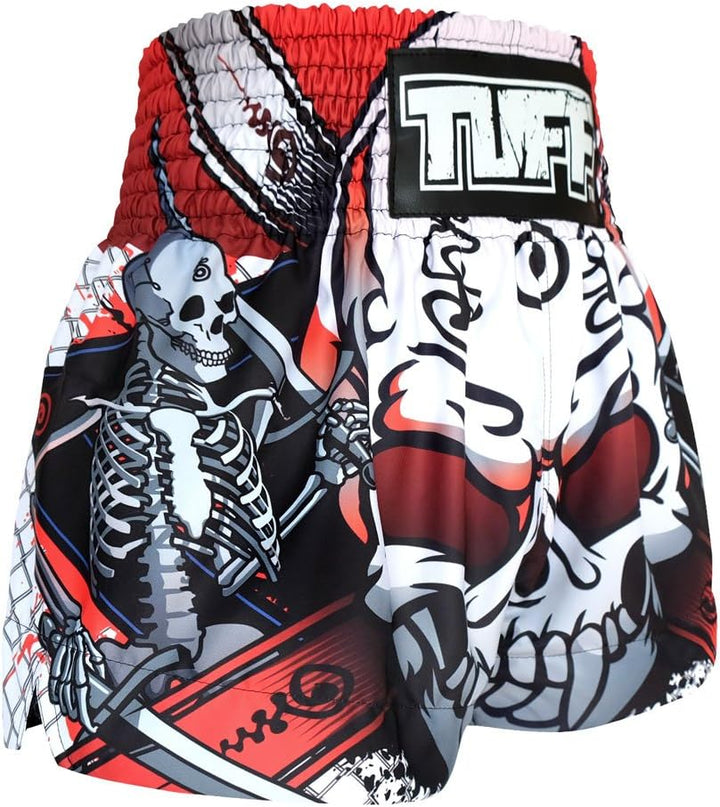 Tuff Sport Boxen, Muay Thai-Shorts, Drachenschädel, Kick, Kampfsport, Training, Fitnessstudio, Kleid