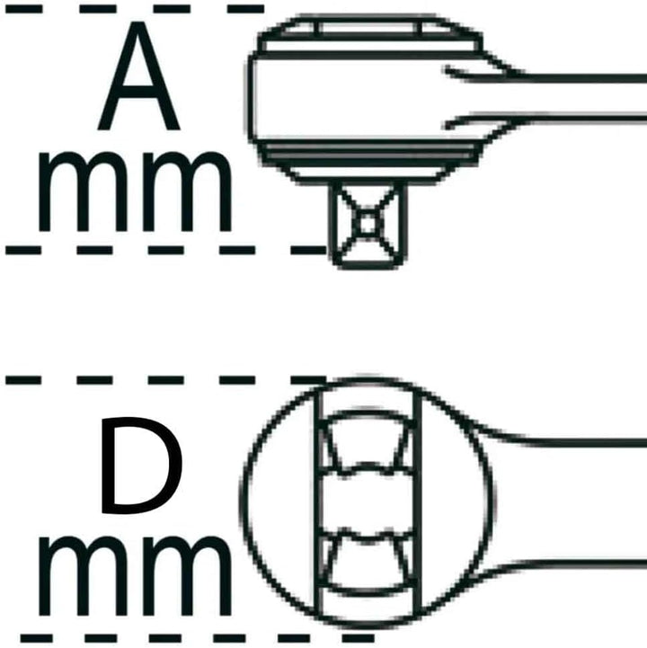 Beta 605DGT/2 – Elektronischer Drehmomentschlüssel 4–20 Nm, Multi-Unit-LCD-Display, 1/4" Umschaltkna