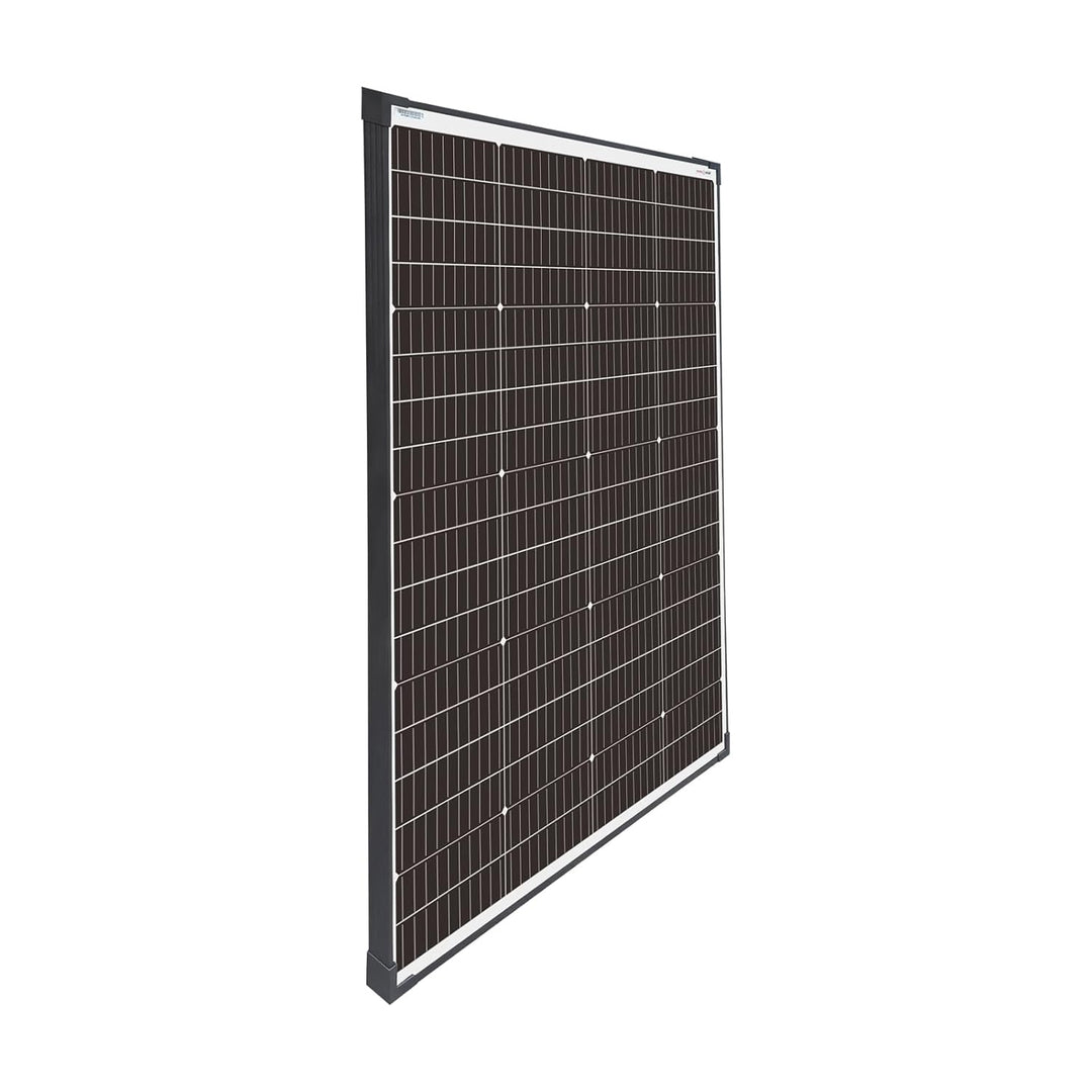 enjoy solar 36V Monokristallines Solarmodul, 182mm Solarzellen Solarpanel ideal für Wohnmobil, Balko