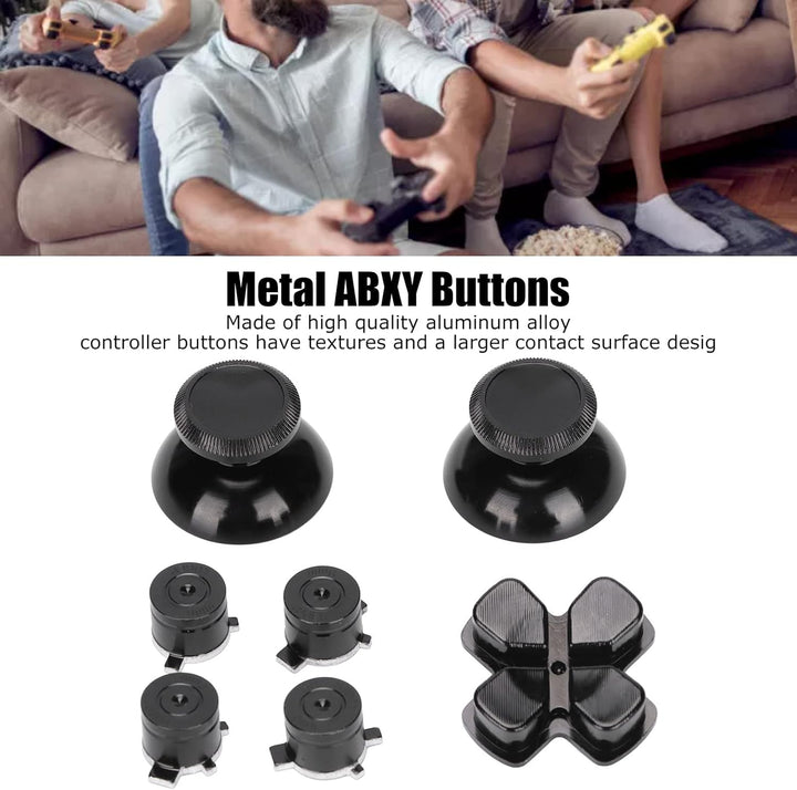 Controller-Taste, Joystick-Taste, Aluminiumlegierung, stilvolles Textur-Design, das Ermüdung reduzie