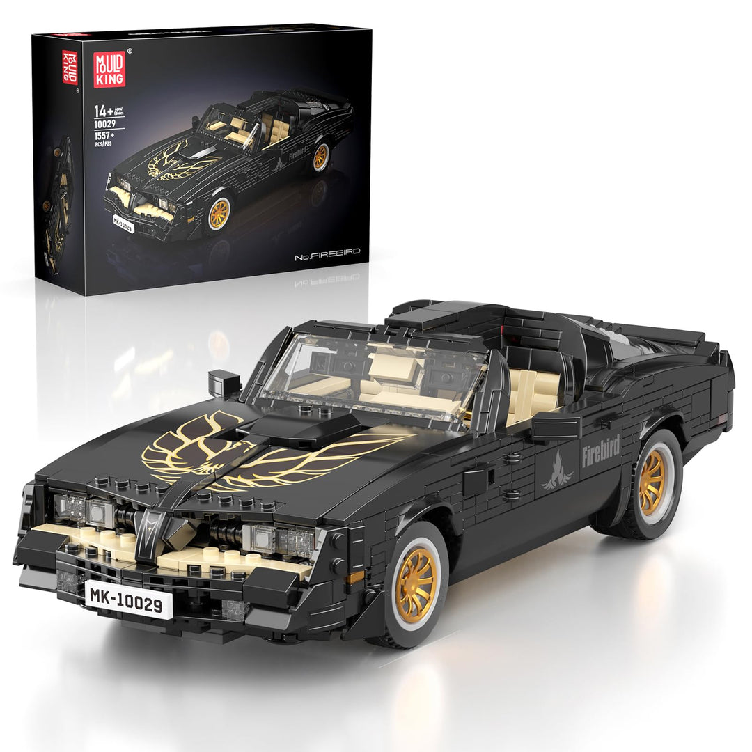Mould King Auto Bauset, Sportwagen Bauset 1557 Teile, Modellauto für Erwachsene & Kinder ab 14, Spee