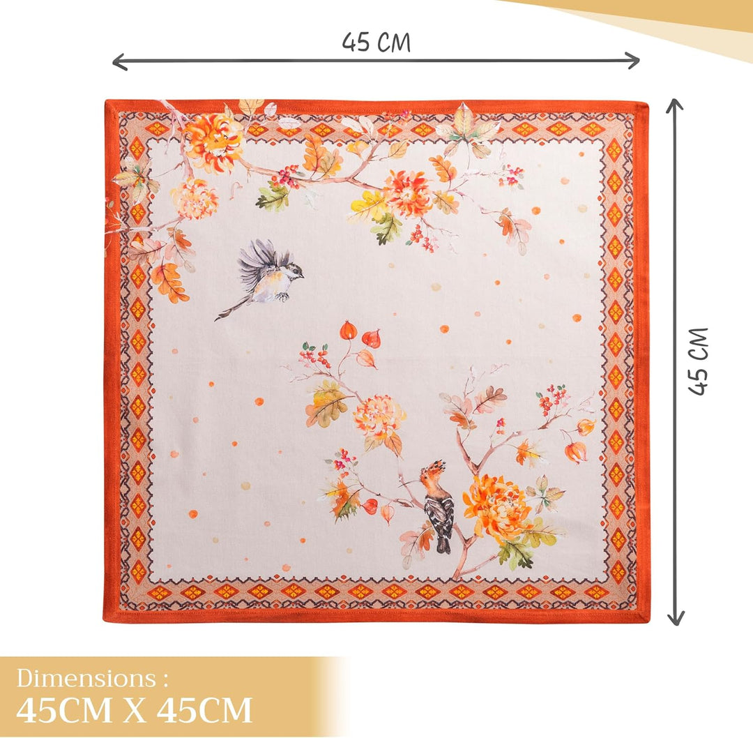 Maison d' Hermine Kelim Set mit 4 Handtüchern, weich und bequem, 100% Baumwolle, für Hochzeit, Famil