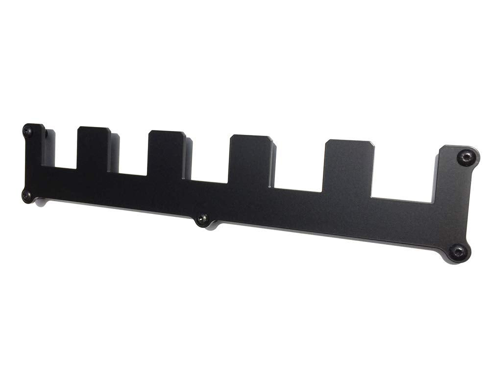 Wandhalterung passend für Einhell Akku 18V Li-Ion Power X-Change Wandhalter Akkuhalterung … (5 Akkus