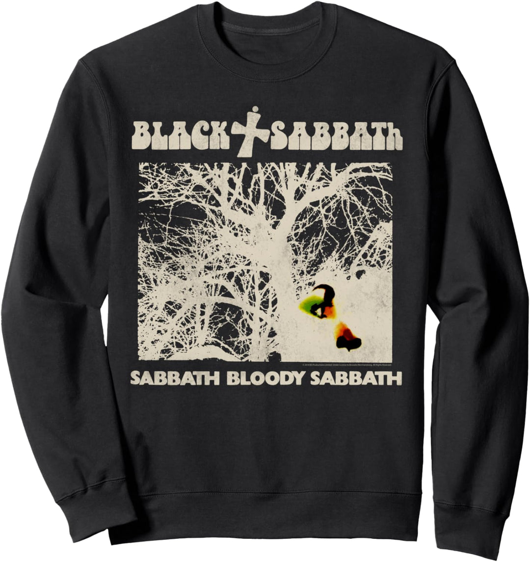 Black Sabbath, offizielles Vintage-Negativ Sweatshirt
