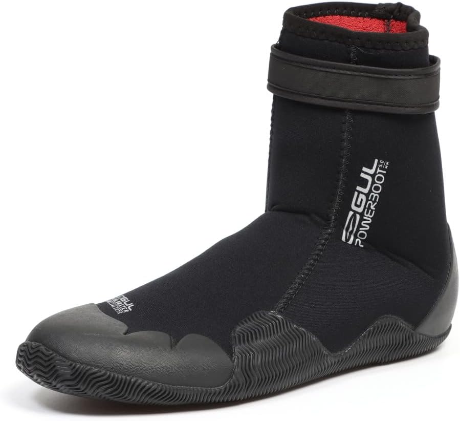 GUL 5mm Power Neoprenanzug Stiefel Stiefel Boot BO1263-B8 - Schwarz - Unisex, 8