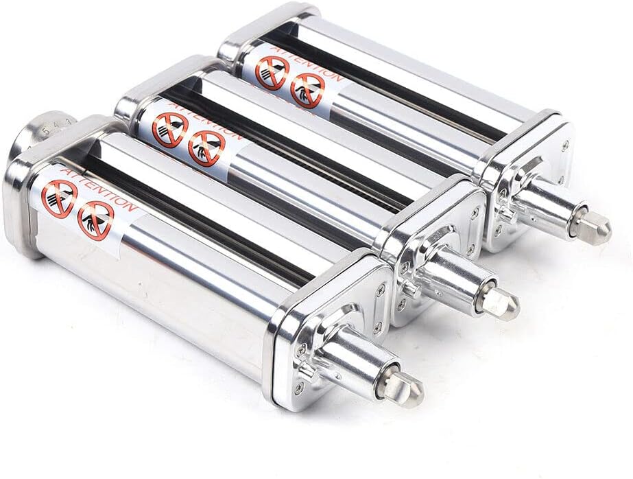 Nudelblatt Roller & Cutter Edelstahl Nudelzubehör Nudelmaschine-Aufsatz für Standmixer multifunktion