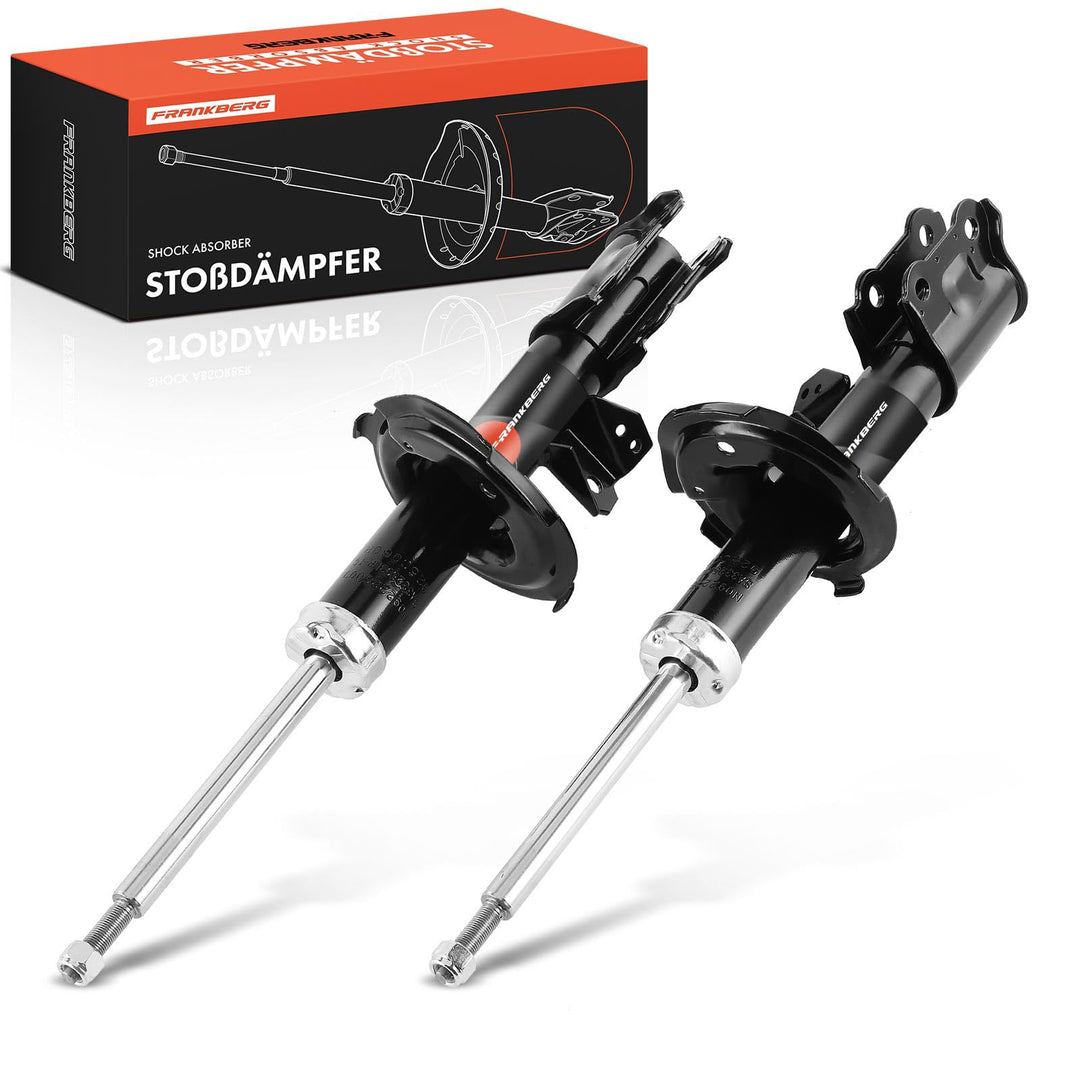 Frankberg 2x Stossdämpfer Vorne Links Rechts Kompatibel mit Picanto SA 1.0L 1.1L Schrägheck 2004-201
