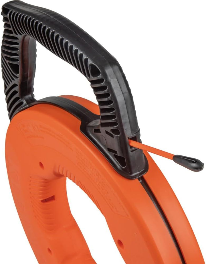 KLEIN TOOLS 56383 Fischband, Multi-Groove Fiberglas Drahtabzieher mit Nylonspitze, optimiertes Gehäu