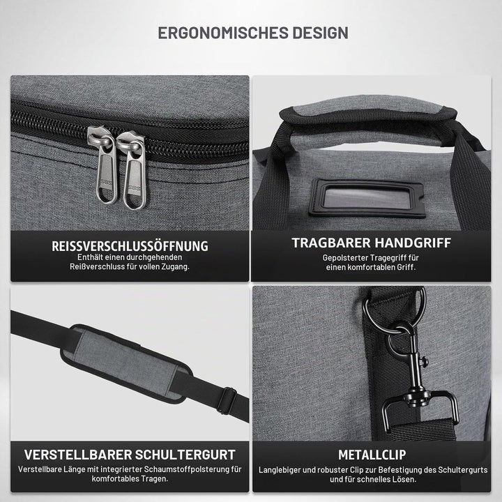 NEEWER Tragetasche mit beweglicher Schaumstoffpolsterung für Studio Light Vision 4 ML300 CB60 CB60B