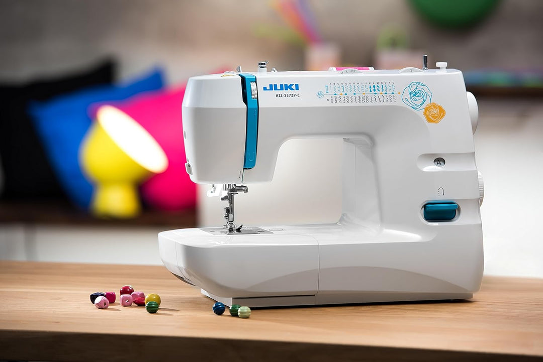 JUKI Mechanische Nähmaschine, Metall, weiss, 41 x 17,7 x 30,8 cm