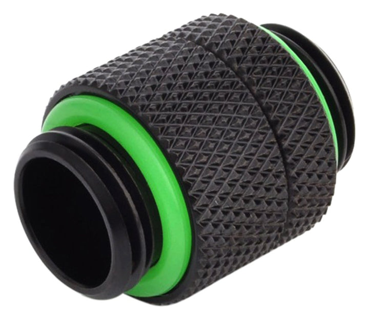 BitsPower Adapter gerade G1/4 Pouces AG auf G1/4 Pouces AG - drehbar, Schwarz