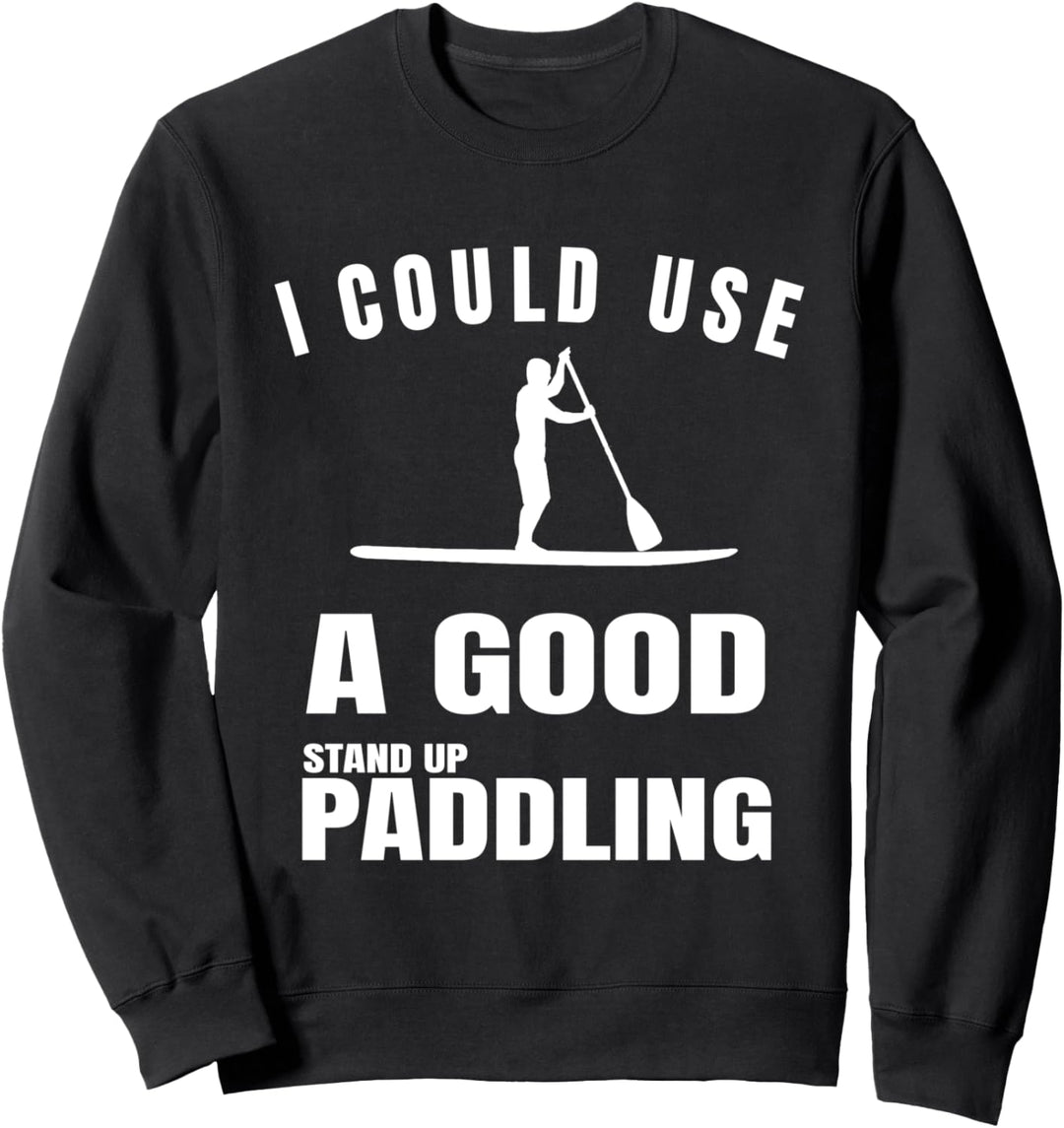 Stand Up Paddle Paddling SUP Wassersport Surfboard Herren Sweatshirt