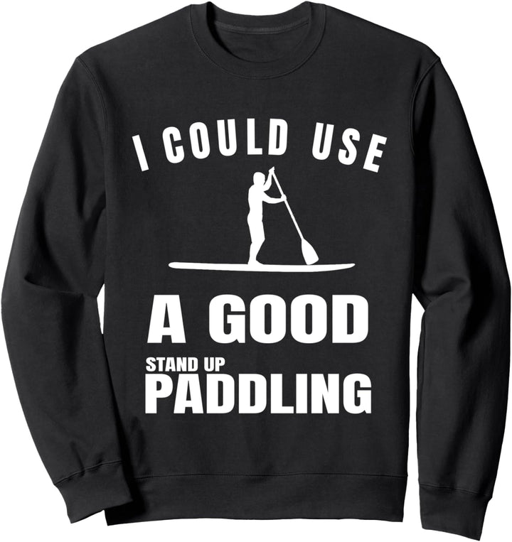 Stand Up Paddle Paddling SUP Wassersport Surfboard Herren Sweatshirt