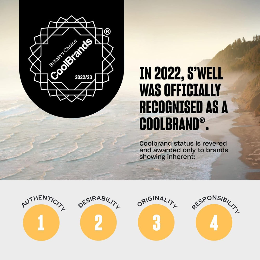 S'well Original Trinkflasche, grüner Saphir, 500ml, vakuumisolierte Trinkflasche hält Getränke kalt