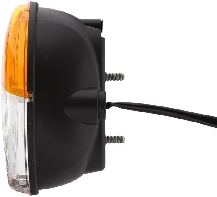 HELLA - Blinkleuchte - Agroluna - Halogen - 12V - Einbau/Schraubanschluss - Lichtscheibenfarbe: gelb