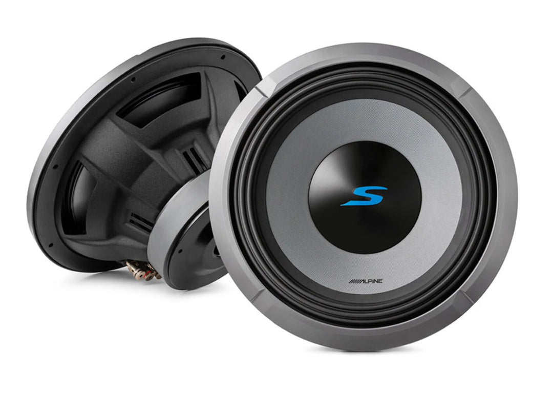 Alpine S2-W12D4 | S-Series 30 cm (12-Zoll) Subwoofer mit 4 Ohm Doppelschwingspule