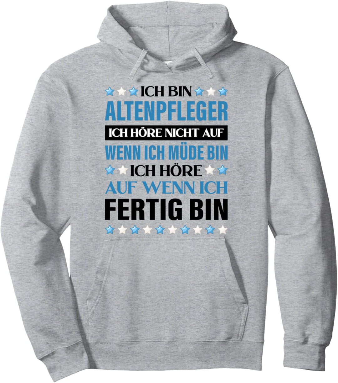 Altenpfleger Geschenke Lustig Grafik Zubehör Pfleger Geschen Pullover Hoodie