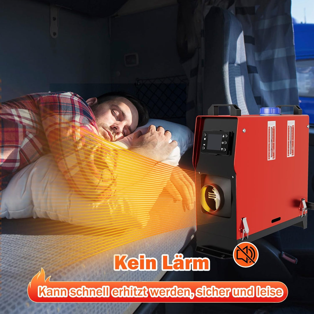 UISEBRT 12V Diesel Standheizung 8kw, Standhezung Dieselheizung Diesel Lufterhitzer, Air Diesel Heizu