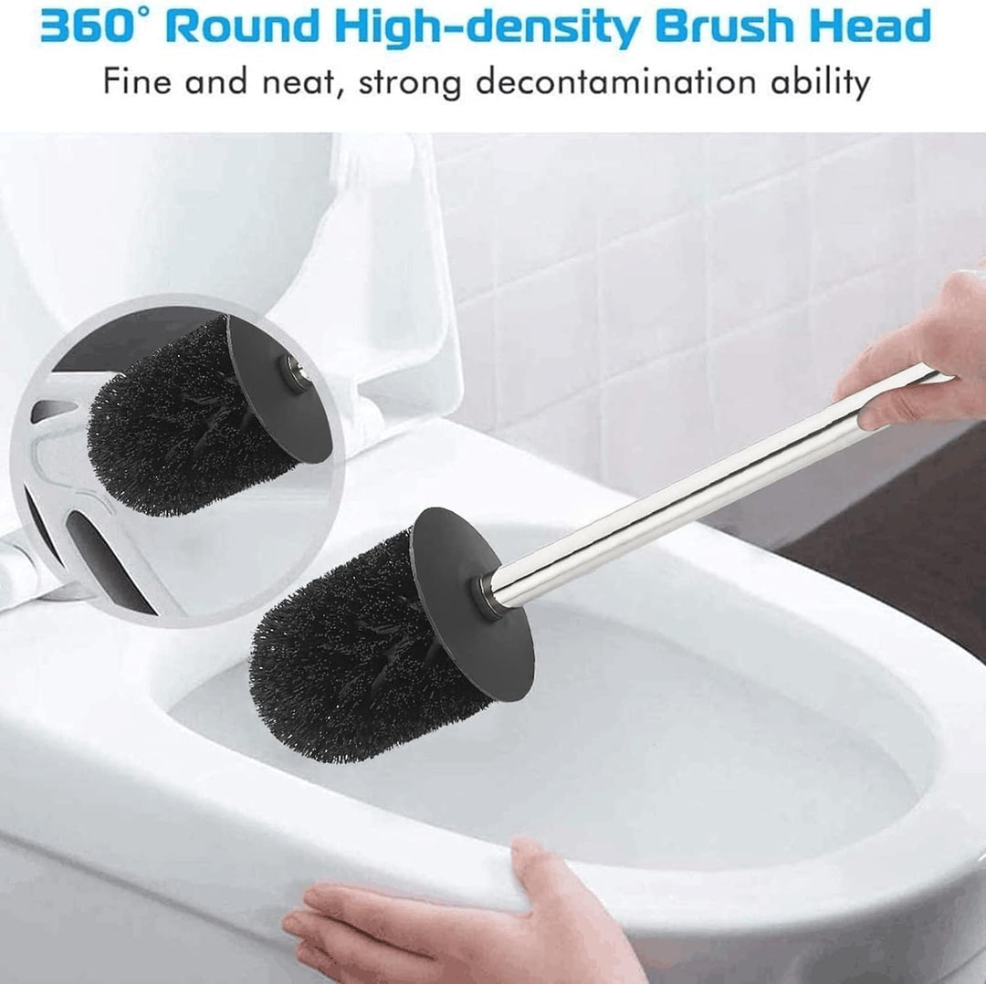 bgl Wandhalterung für WC-Bürste aus 304 Edelstahl, quadratisch Chrome, Chrome