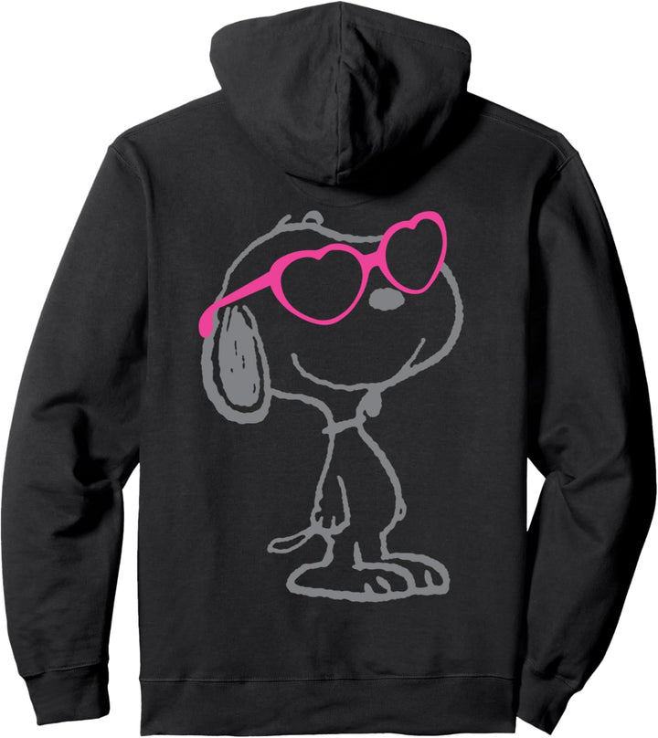 Peanuts Snoopy Heart Shades Pullover Hoodie