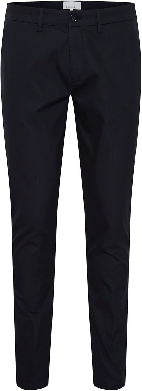 CASUAL FRIDAY CFPhilip Herren Chino Hose Stoffhose mit Stretch Slim Fit 28W / 32L Anthracite Black (