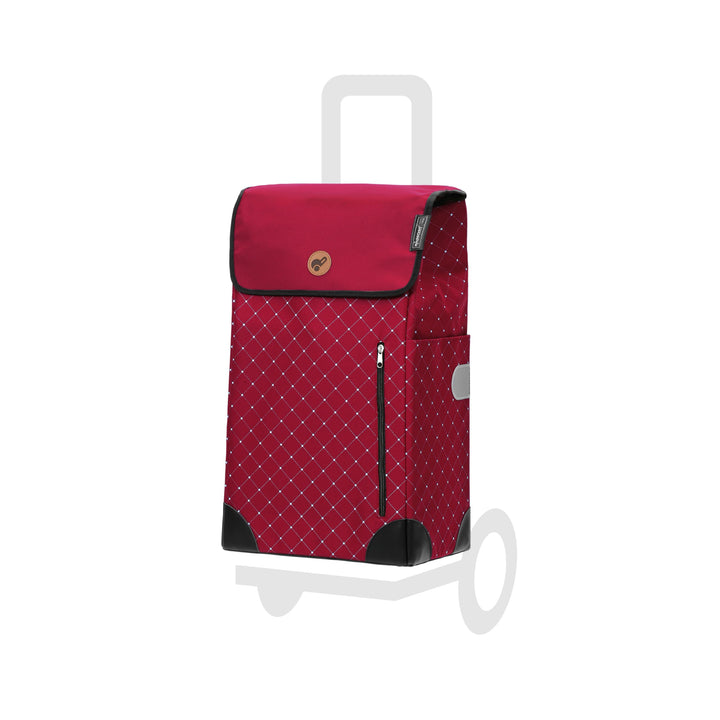 Andersen Einkaufstrolley Ersatztasche - 43 Liter - Seiten- & Fronttasche - extra Innenfach - wassera