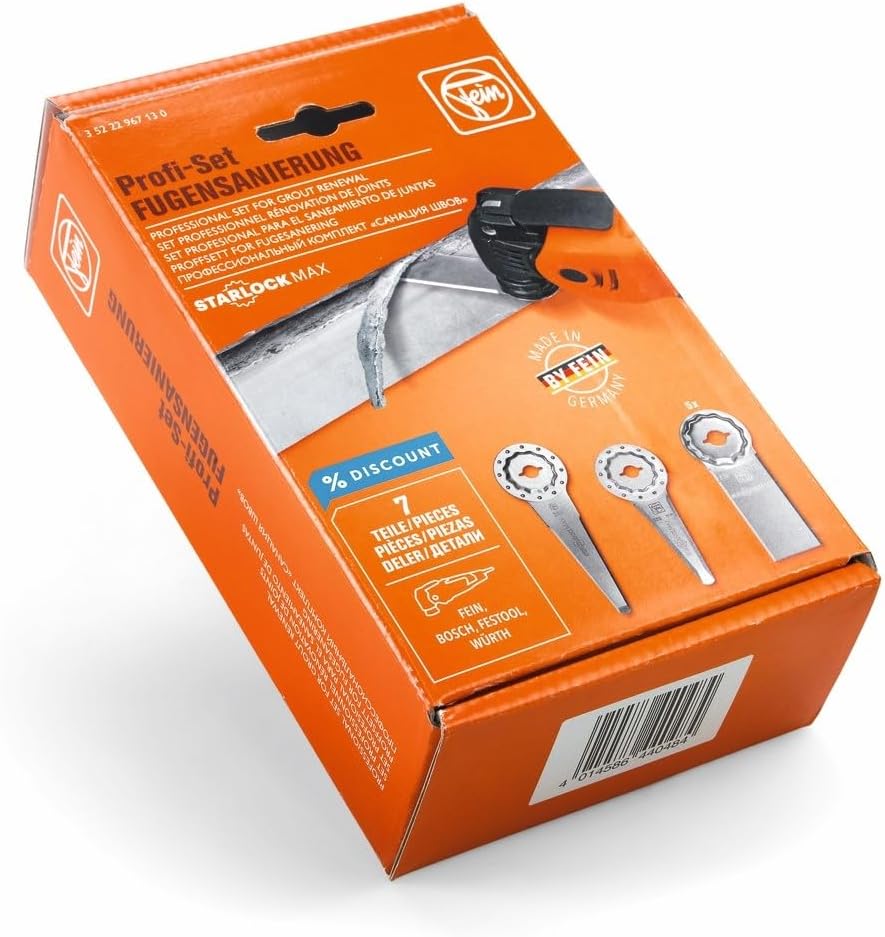 FEIN Profi Set Starlock Max StarlockMax FUGENSANIERUNG, StarlockMax FUGENSANIERUNG