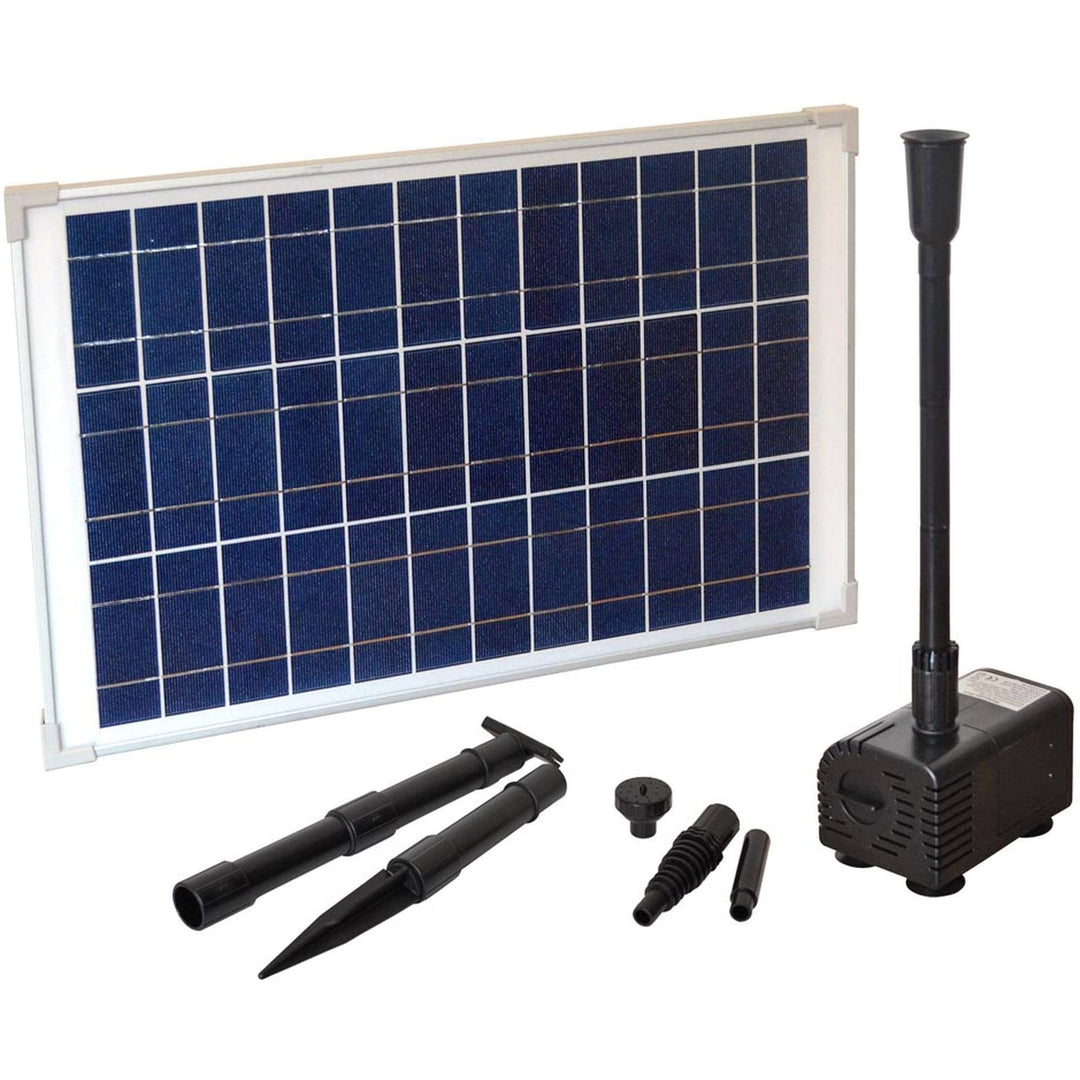 Heissner Solar-Teichpumpen-Set 1000l/h