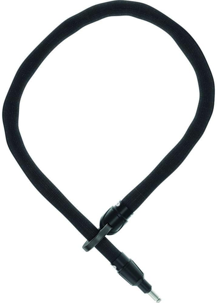 ABUS Rahmenschloss-Einsteckkette IvyTex Adaptor Chain 6KS + Schlosstasche ST5950 - Fahrradschloss mi