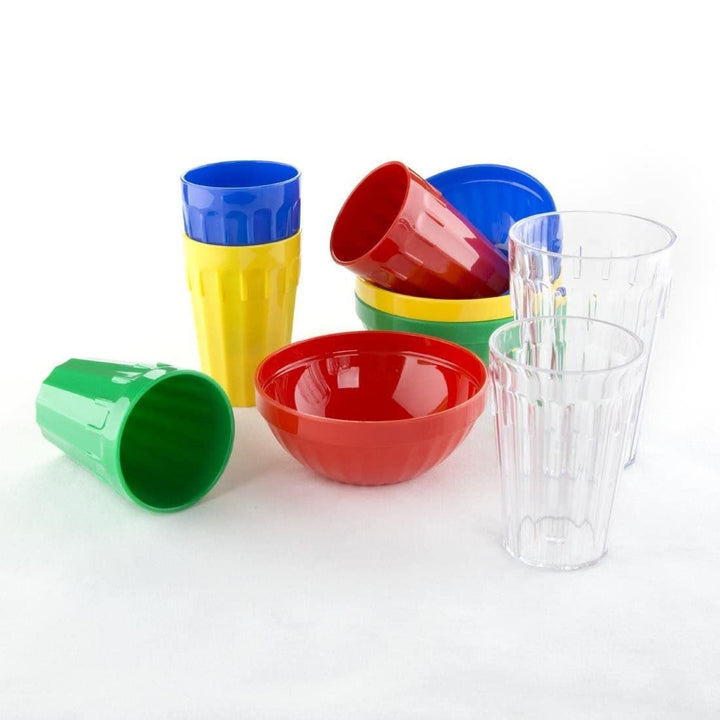 Olympia Kristallon Plastikbecher 254ml (12Stk) – Stapelbar K577
