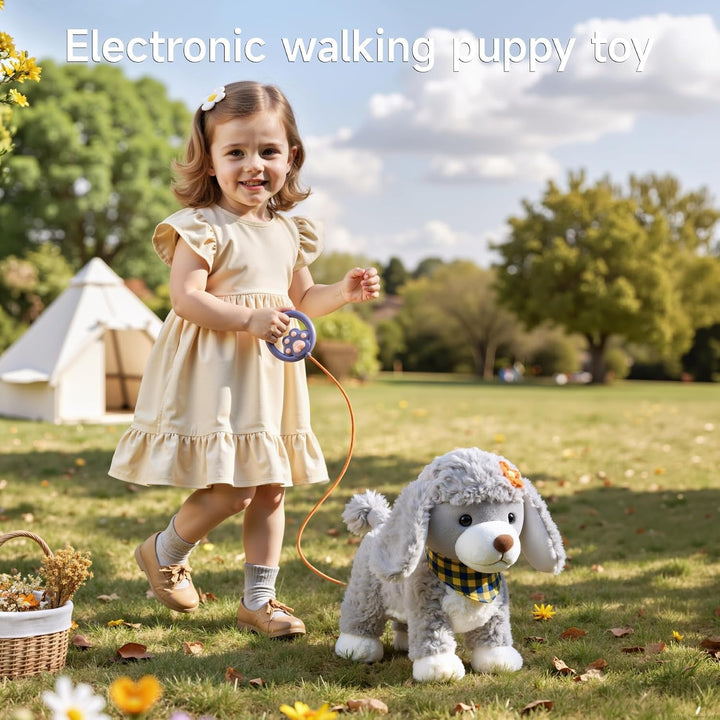 TUMAMA KIDS Plüsch Hundespielzeug, Ferngesteuertes Spielzeug Hund | Elektronisches Interaktives Plüs