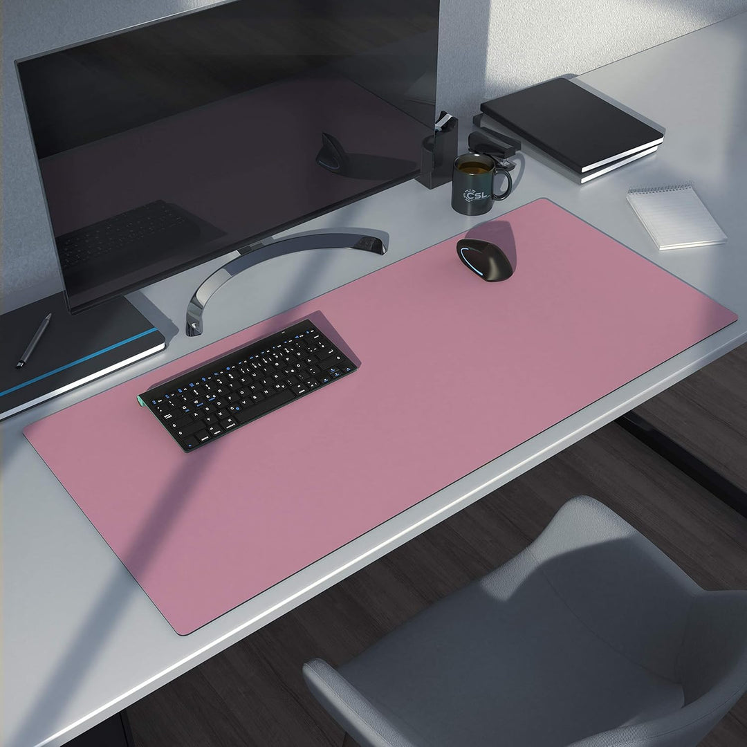 CSL XXL Speed Gaming Mauspad Titanwolf 900 x 400mm, Premium PU-Leder XXL Mousepad, Tischunterlage La