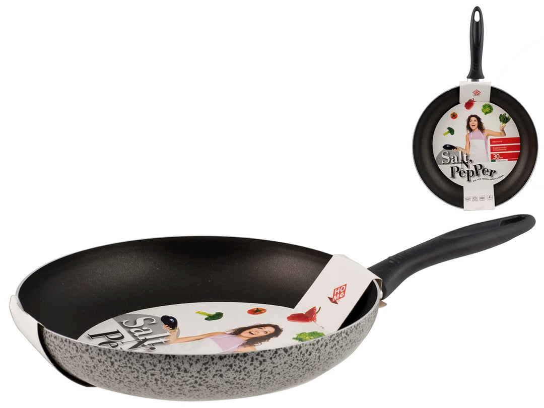 Home Salt Peper Antihaft-Pfanne Salzpfeffer cm 30 Kochtopf, Material, Multicolor, 30 cm 48x30x9 cm M