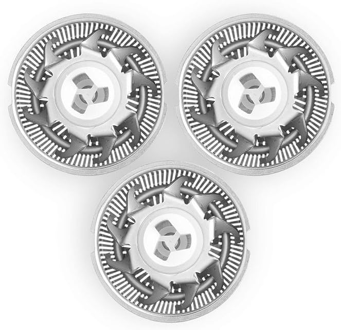MAX-T Elektrische Rasierer Ersatzscherköpfe nur für MAX-T RM 8101 (Scherköpfe) Weiss, Weiss