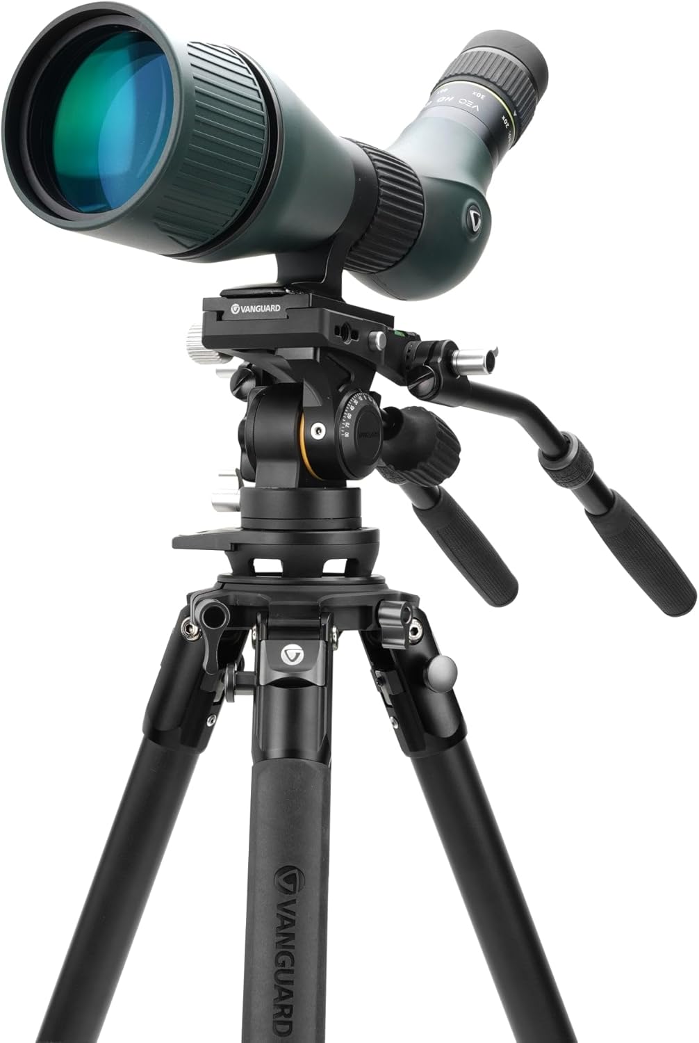 Vanguard Alta Pro 3VRL 303AV18 - Videostativ mit austauschbarem Nivellier-Kopf Aluminium Veo PV-18,