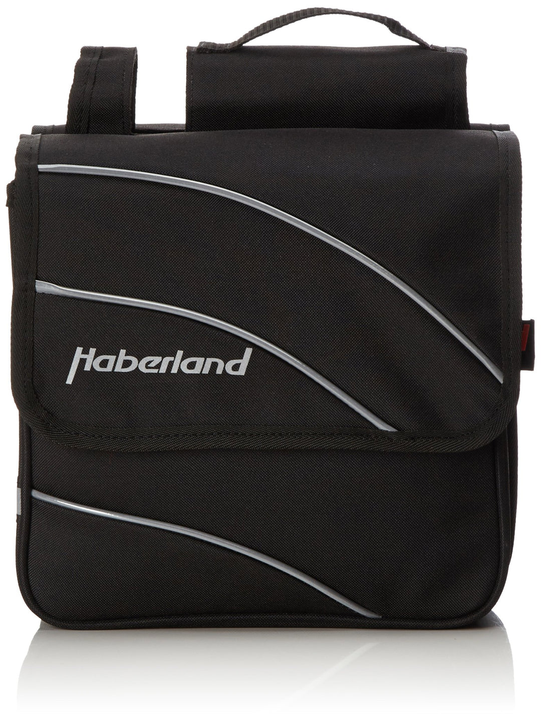 Haberland Kim Doppeltasche 28 x 28 x 11 cm Schwarz, 28 x 28 x 11 cm Schwarz
