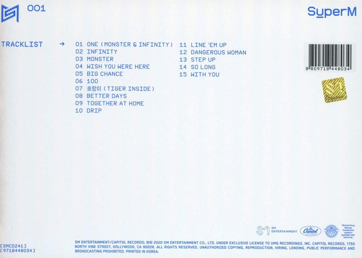 Super One (Ltd. Unit A Version), Audio-CD