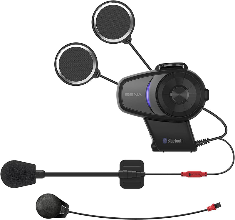 Sena 10S Bluetooth Headset Motorrad Kommunikation Einzelpack (2022), Einzelpack (2022)