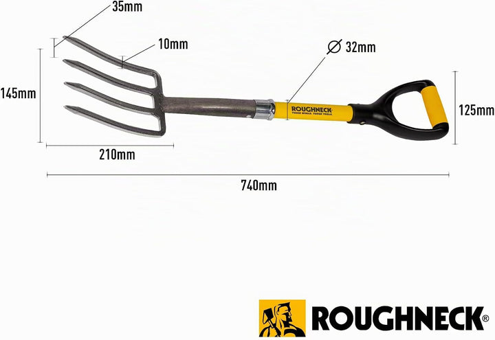 Roughneck rou68008 68008 Micro Gabel 1 Schwarz, 1 Schwarz